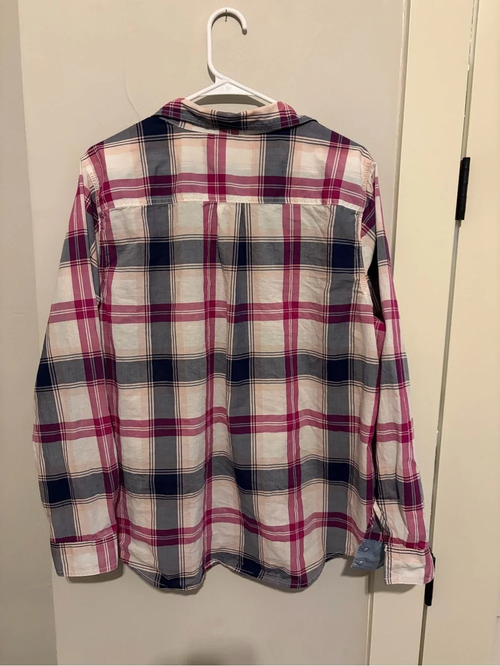 St. John's Bay Multicolor Plaid Button-Up Shirt